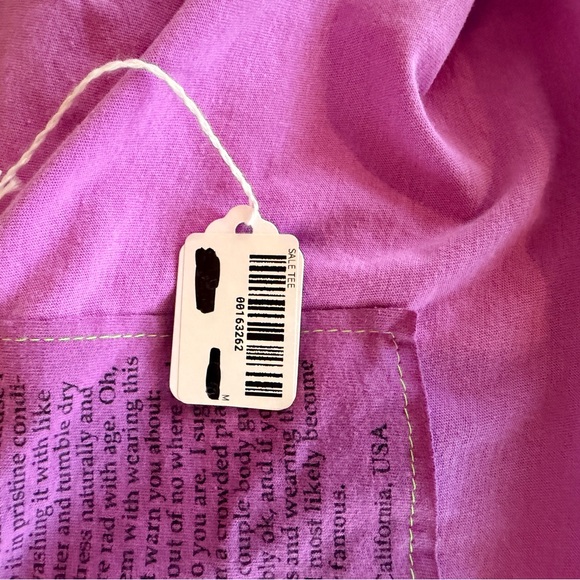 AVIATOR NATION LOGO BOYFRIEND TEE NEON PURPLE CASUAL CALIFORNIA SURF BEACH - Picture 10 of 10